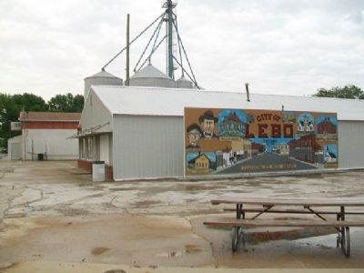 City of Lebo Mural. Click for full size. City of Lebo Mural image. Click for full size.