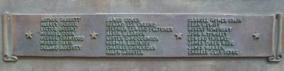 College of Emporia WWII Roll of Honored Dead. Click for full size. College of Emporia WWII Roll of Honored Dead image. Click for full size.