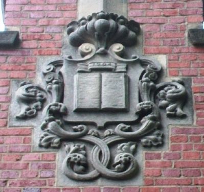 Emporia Free Library Datestone image. Click for full size.
