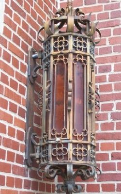 Emporia Free Library Wall Sconce image. Click for full size.
