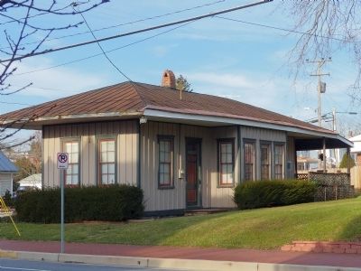 The Original Taneytown Train Station<br>105 East Baltimore Street. Click for full size. The Original Taneytown Train Station<br>105 East Baltimore Street image. Click for full size.