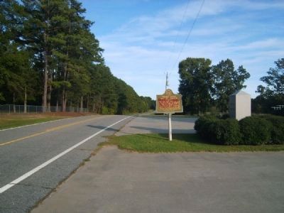 Fishing Creek Baptist Church Marker image. Click for full size.