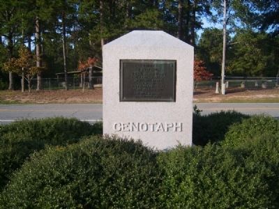 Rev. John H. Fortson Cenotaph<br>Front Side image. Click for full size.