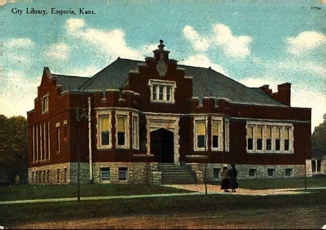<i>City Library, Emporia, Kans.</i> image. Click for full size.