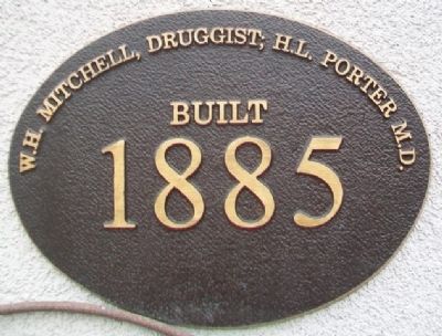 Mitchell - Porter Building Marker. Click for full size. Mitchell - Porter Building Marker image. Click for full size.