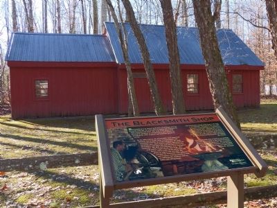 The Blacksmith Shop Marker image. Click for full size.