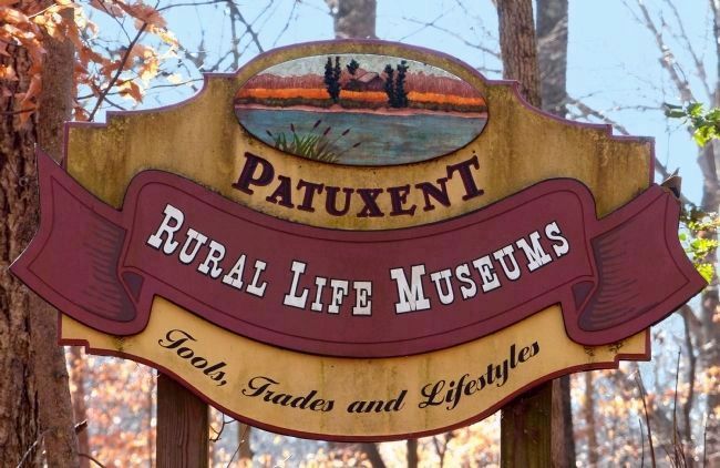 Patuxent Rural Life Museums<br>Tools, Trades and Lifestyles image. Click for full size.