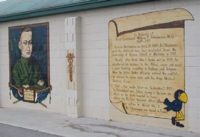 Lieut. William Fitzsimons Mural image. Click for full size.