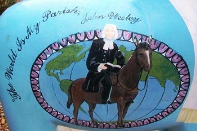 John Wesley on "Methodist Mare" image. Click for full size.