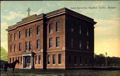 <i>Saint Barnabas Hospital, Salina, Kansas</i> image. Click for full size.