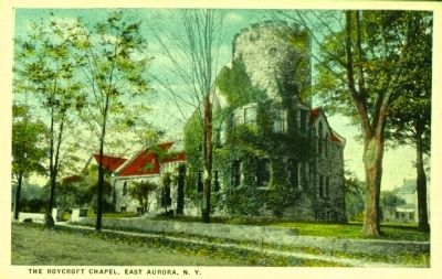 <i>The Roycroft Chapel, East Aurora, N.Y.</i> image. Click for full size.