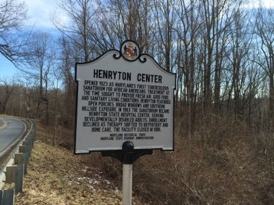 Henryton Center Marker. Click for full size. Henryton Center Marker image. Click for full size.