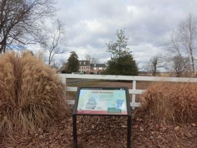 Rude Awakening Marker-Mitchell House in the backgroung. Click for full size. Rude Awakening Marker-Mitchell House in the backgroung image. Click for full size.