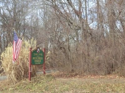The Inn at Mitchell House Circa 1743-Sign on the Highway at the entrance. Click for full size. The Inn at Mitchell House Circa 1743-Sign on the Highway at the entrance image. Click for full size.