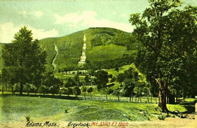 <i>Adams, Mass. Greylock Mt. 3505 Ft High.</i> image. Click for full size.
