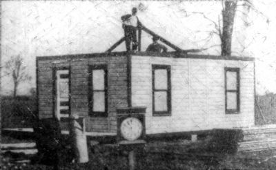 Constructing the House - 11:50 AM image. Click for full size.