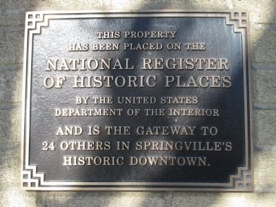Citizens National Bank Marker image. Click for full size.