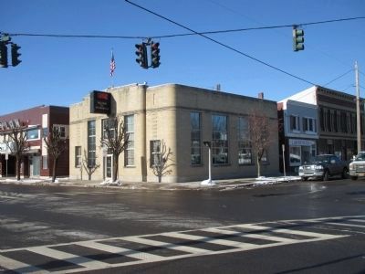 West Main St. (left), North Buffalo St. (right) image. Click for full size.
