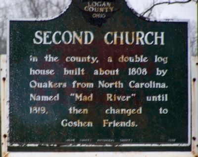 Second Church side of the marker. Click for full size. Second Church side of the marker image. Click for full size.