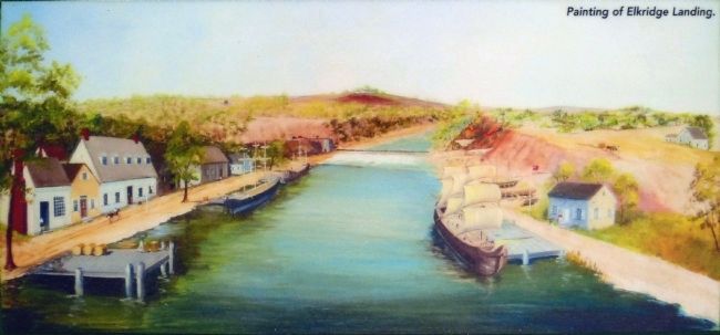 Painting of Elkridge Landing image. Click for full size.