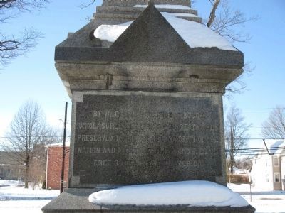 Rear Inscription. Click for full size. Rear Inscription image. Click for full size.