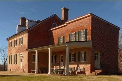 Mount Calvert Federal Period Plantation House<br>East Wing image. Click for full size.