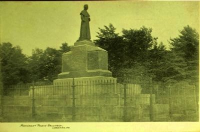 <i>Monument Prince Gallitzen, Loretto, Pa.</i> image. Click for full size.