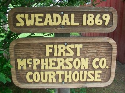 Sweadal 1869 Marker. Click for full size. Sweadal 1869 Marker image. Click for full size.