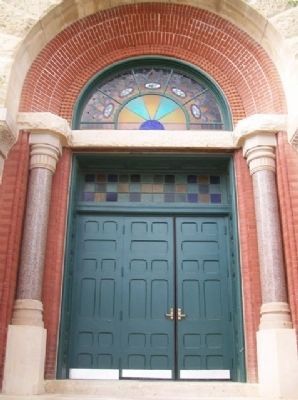 McPherson Opera House South Doorway image. Click for full size.