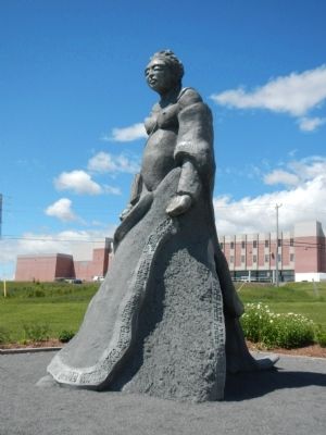 Statue of "She" image. Click for full size.