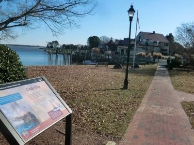Under Fire Marker with Muskrat Park in the background. Click for full size. Under Fire Marker with Muskrat Park in the background image. Click for full size.