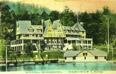 <i>Hotel Oneonta, Harvey's Lake, N.Y.</i> image. Click for full size.
