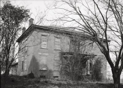 <i>FRONT ELEVATION - William Winston House, North Commons Street, Tuscumbia, Colbert County, AL</i> image. Click for full size.