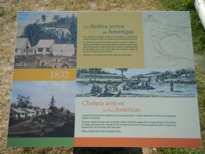 Cholera arrives in the Americas Marker. Click for full size. Cholera arrives in the Americas Marker image. Click for full size.