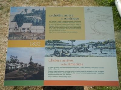 Cholera arrives in the Americas Marker image. Click for full size.