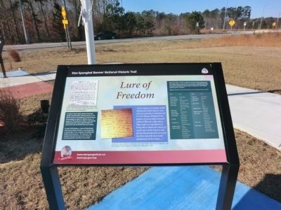 Lure of Freedom Marker image. Click for full size.