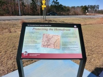 Protecting the Homefront Marker. Click for full size. Protecting the Homefront Marker image. Click for full size.