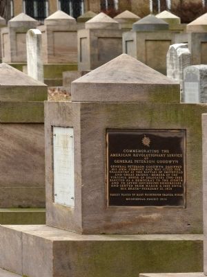 General Peterson Goodwyn Marker image. Click for full size.