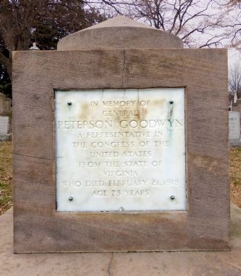 General Peterson Goodwyn's Cenotaph image. Click for full size.