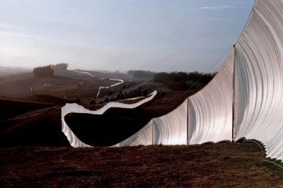 Christo’s Running Fence. Click for full size. Christo’s Running Fence image. Click for full size.