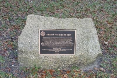 Mission Nombre de Dios Marker. Click for full size. Mission Nombre de Dios Marker image. Click for full size.