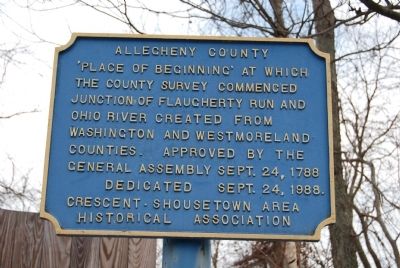 Allegheny County Marker image. Click for full size.