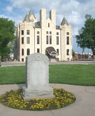 Company D, 2nd Kansas Infantry World War I Memorial. Click for full size. Company D, 2nd Kansas Infantry World War I Memorial image. Click for full size.