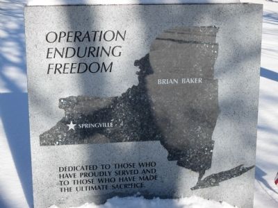 Operation Enduring Freedom Memorial image. Click for full size.