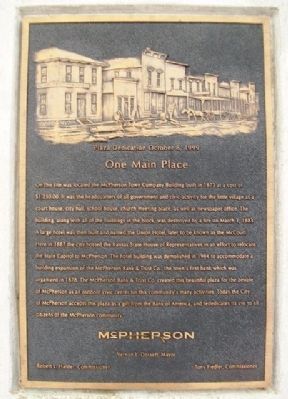One Main Place Marker image. Click for full size.
