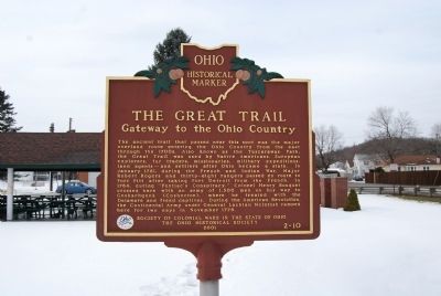 The Great Trail Marker. Click for full size. The Great Trail Marker image. Click for full size.