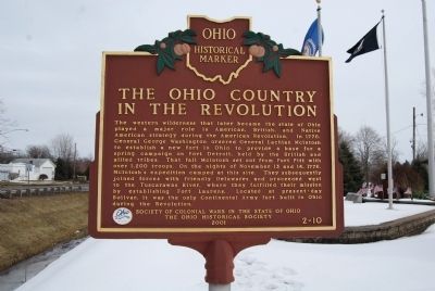 The Ohio Country in the Revolution Marker image. Click for full size.