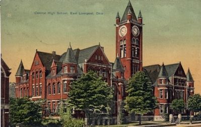 Postcard of the Old Central School image. Click for full size.