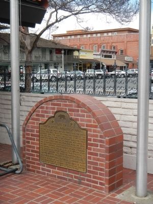 Site of Union Hotel and Union Hall Marker image. Click for full size.