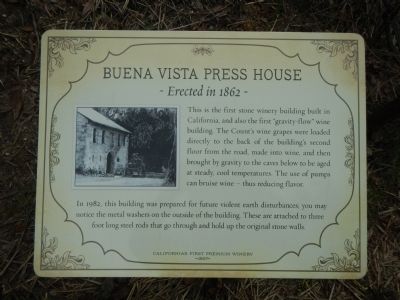 The previous Buena Vista Press House Marker image. Click for full size.